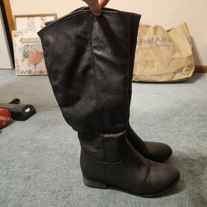 Womens Black Boots Size 8